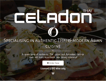 Tablet Screenshot of celadonthai.com.au